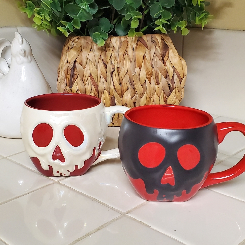 Disney poison apple mugs